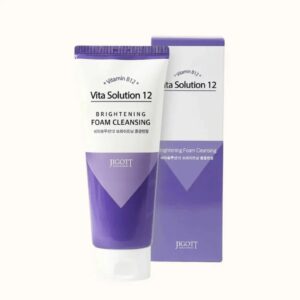 Jiggot Vita Solution 12 Brightening Foam Cleanser - 1